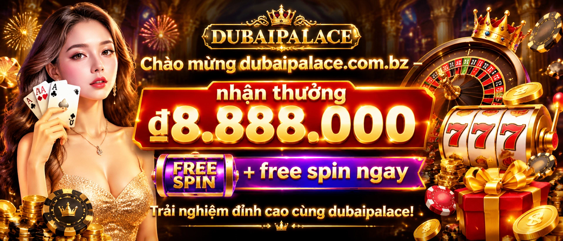 DUBAIPALACE khu trò chơi và khuyến mãi