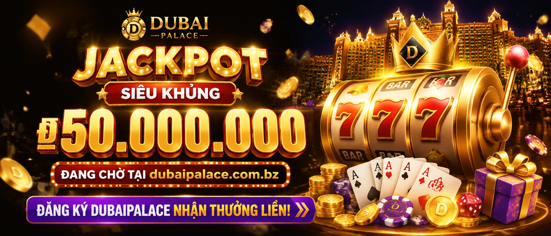 Khu Bắn Cá DUBAIPALACE nhiều hiệu ứng