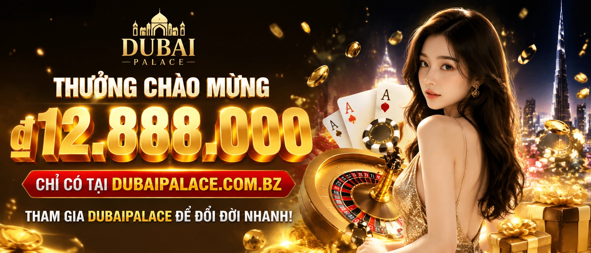 DUBAIPALACE tối ưu trải nghiệm trên thiết bị di động