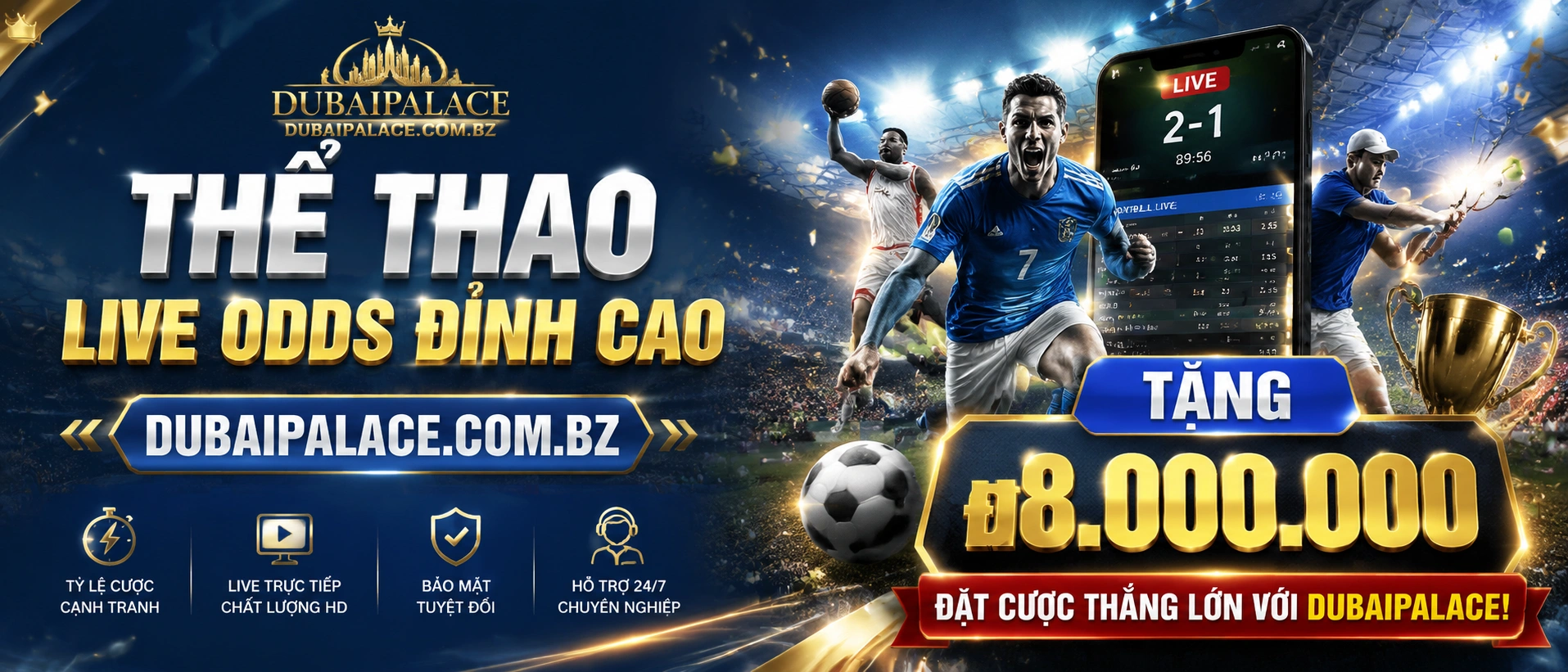 dubaipalace trung tâm hỗ trợ