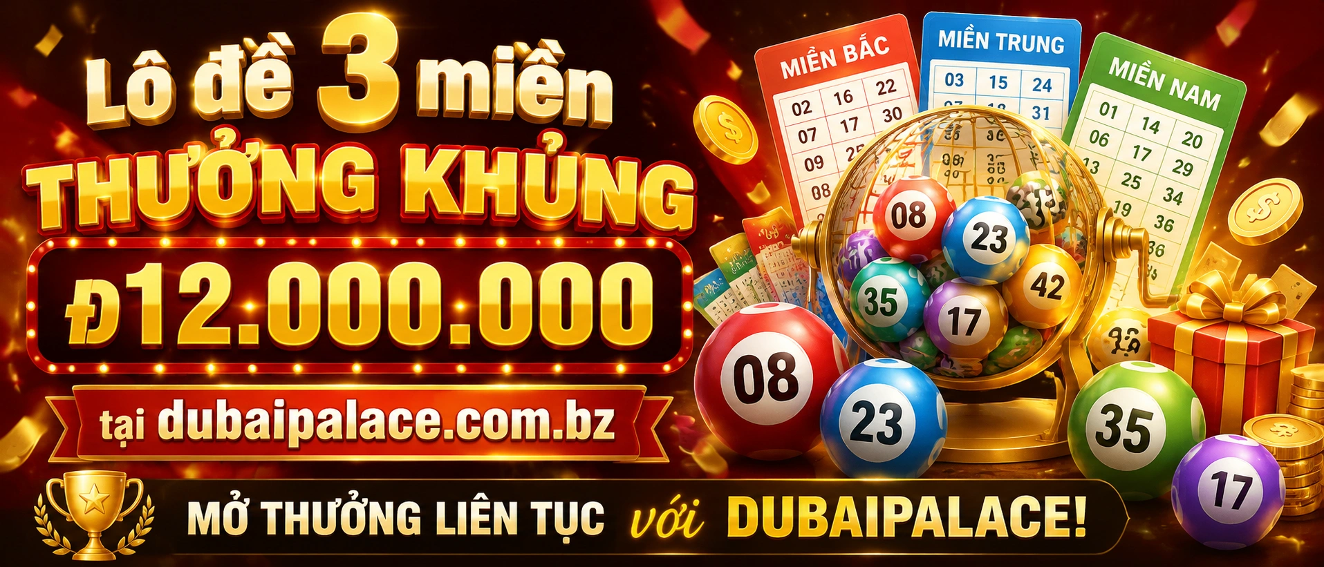 DUBAIPALACE Xổ Số - trải nghiệm mobile web tra cứu kết quả